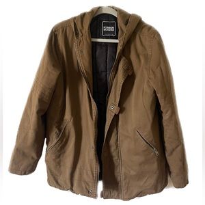Great quality jacket from FOREIGN EXCHANGE. SIZE L. Color: BROWN.